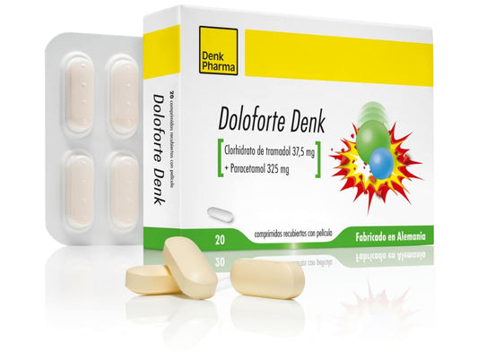 DOLOFORTE DENK TRAMAD PARACETAMOL  37 5MG 325MGX20  TAB
