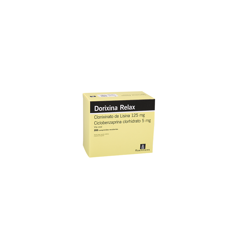 DORIXINA RELAX  125MG X 200 COMPRIMIDOS (POR U NIDAD)