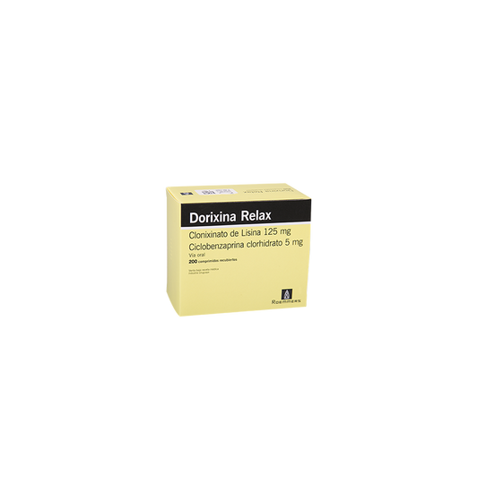 DORIXINA RELAX  125MG X 200 COMPRIMIDOS (POR U NIDAD)