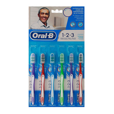 ORALB 123 CEPILLO 6PACK