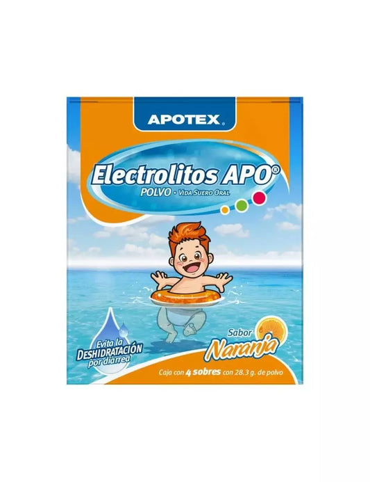 ELECTROLITOS NARANJA X 4 SOBRES
