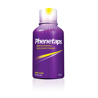 compare product PHENETAPS 4 MG+5 MG LIQU 120 ML UVA  JARABE