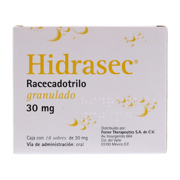 HIDRASEC 30MG 3G X 18 SOBRES