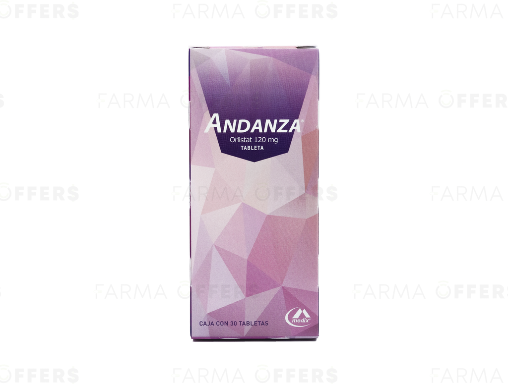ANDANZA TAB 120MG 1 DE 30 UNIDADES