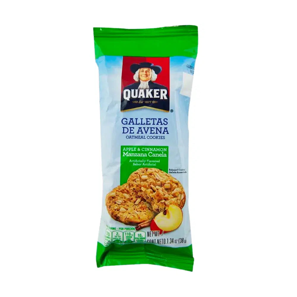 GALLETAS QUAKER MANZANA CANELA 38G