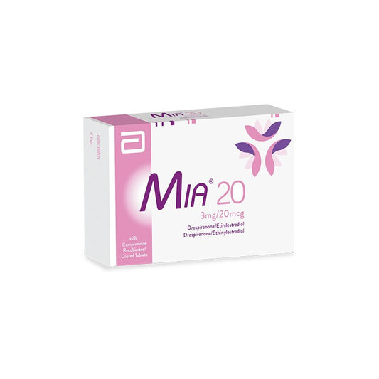 MIA 20 X 28 TABL (ETINILESTRADIOL/DROSPIRENONA)