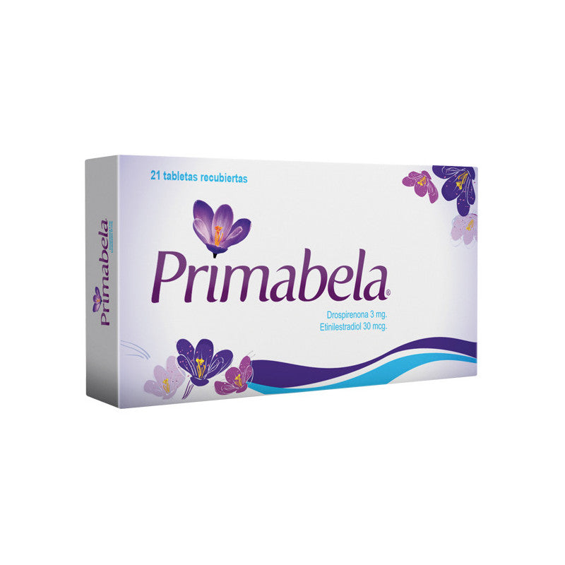 PRIMABELA 3MG TABLETAS X 21