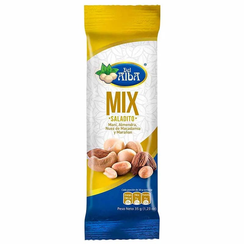 DEL ALBA SALTED MIX 35G