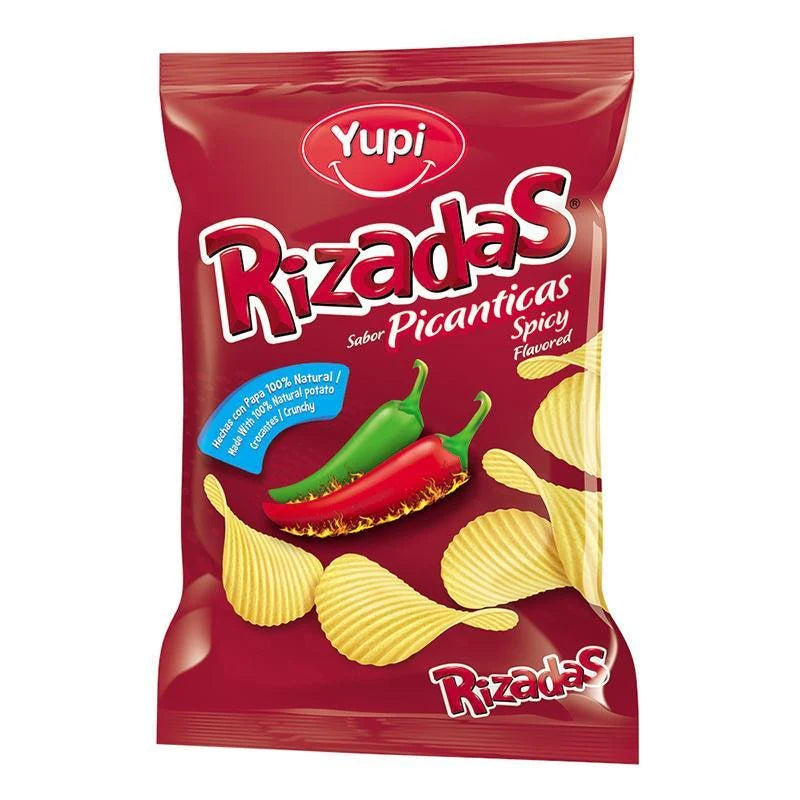 YUPI RIZADAS PICANTICAS 28 GR