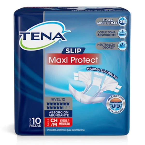 TENA SLIP MEDIANO 6 10S