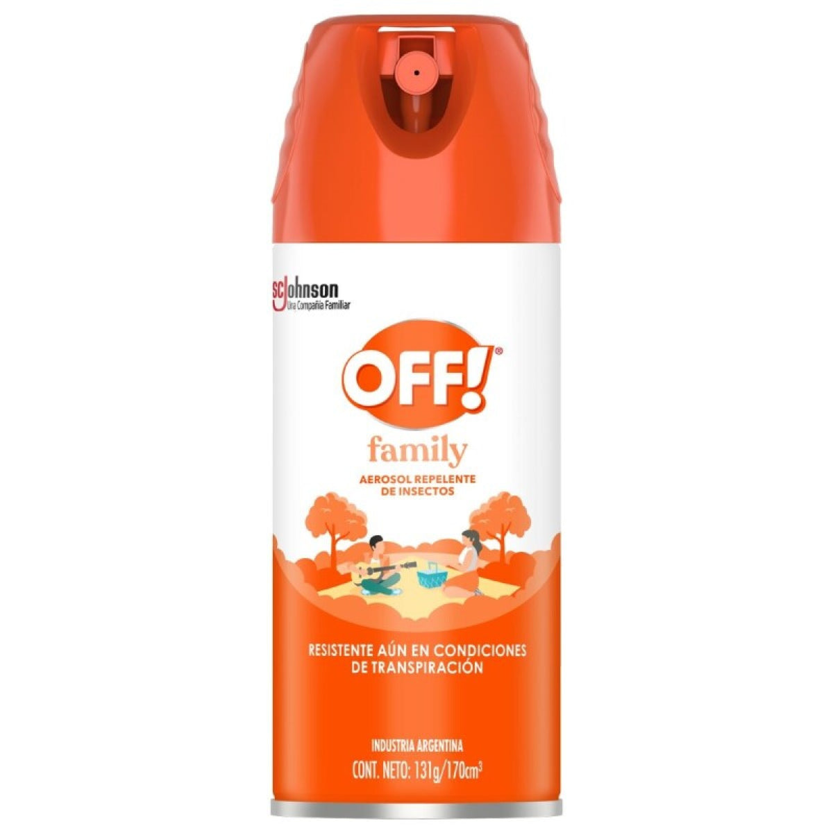OFF FAMILY AEROSOL NARANJA 170G