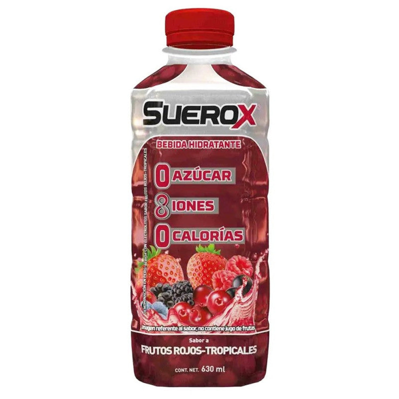 SUEROX ADULTO IONES FRUTOS ROJOS 630ML