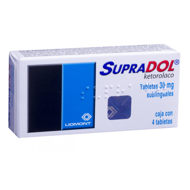 SUPRADOL SUBLINGUAL 1 DE 4 UNIDADES