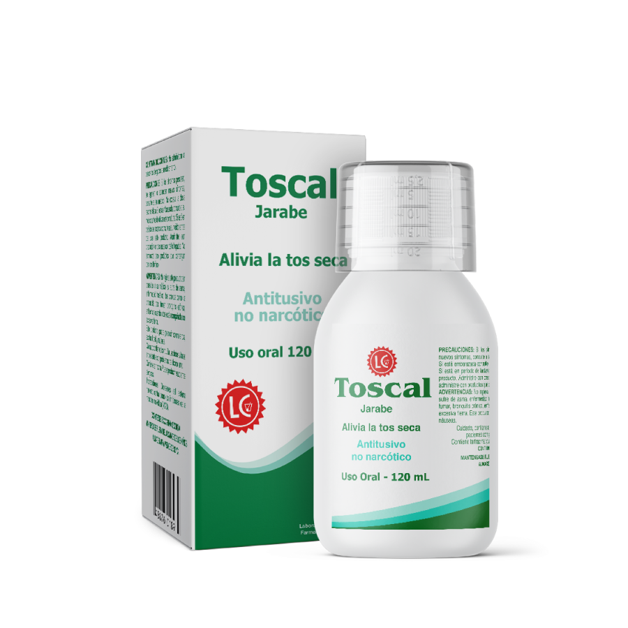 TOSCAL JARABE 120ML  DEXTROMETORFANO