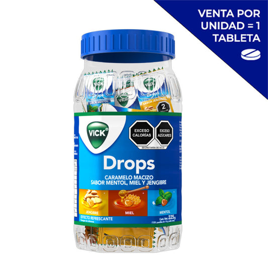 VICKS PASTILLAS JARRA SABORES MIXTOS